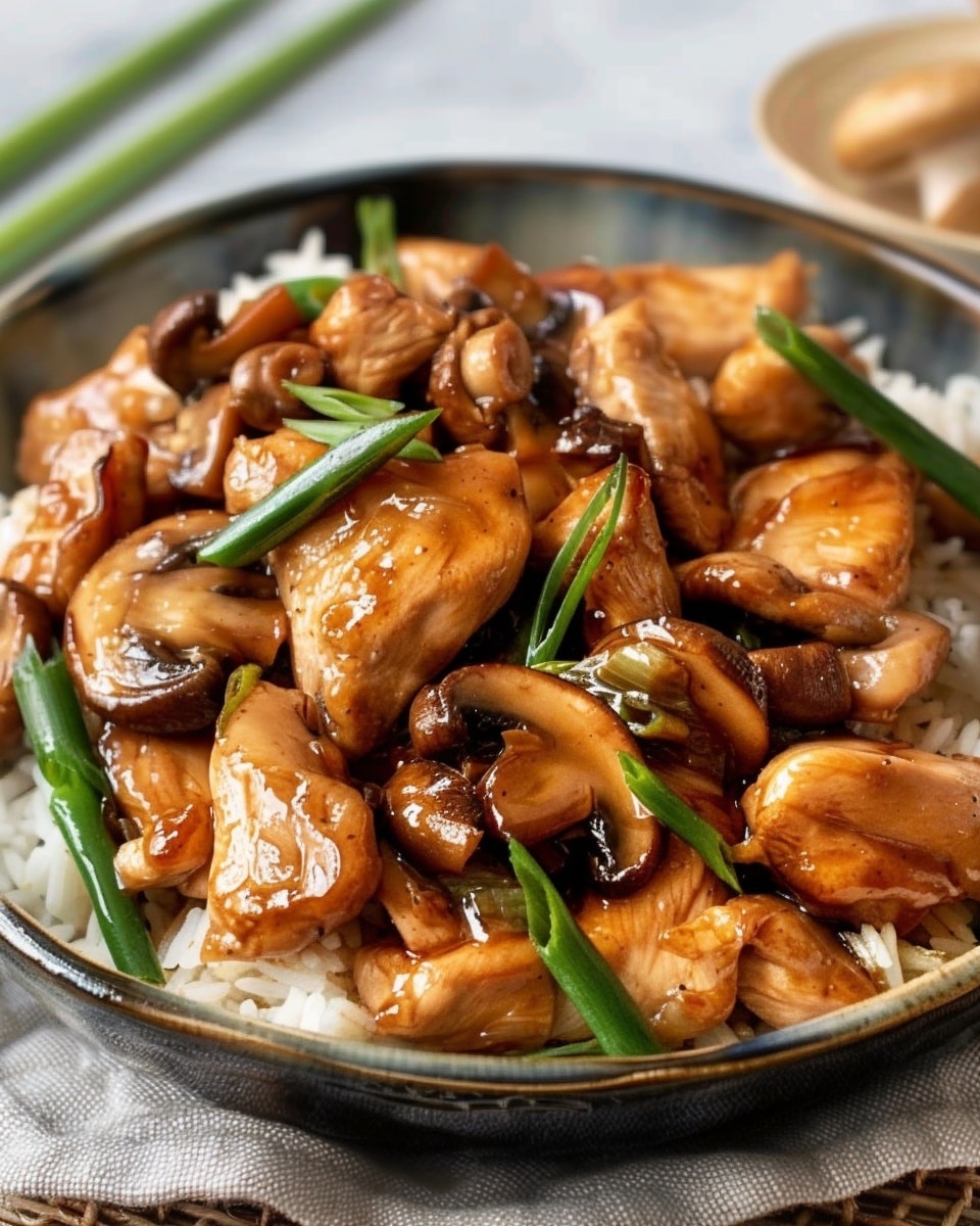 Quick & Cozy: Your Family's New Favorite Chinese Chicken Mushroom Stir-Fry